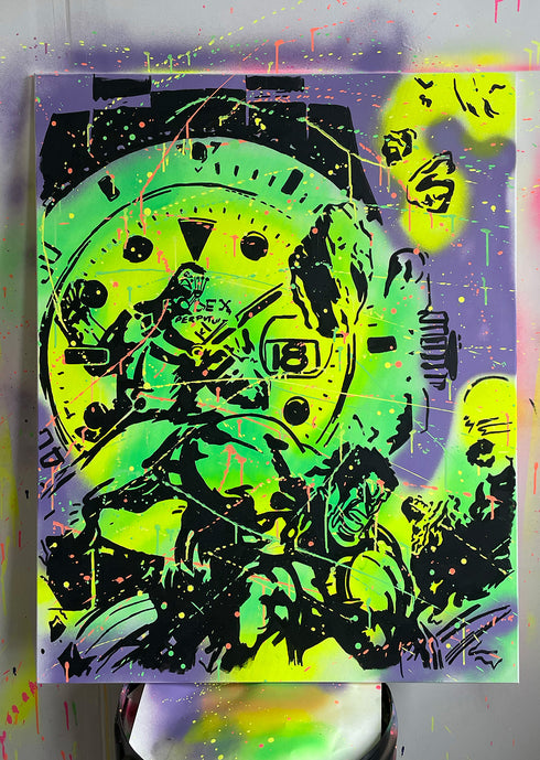 'Rage Against Time' Framed Limited Edition | 1 of 20