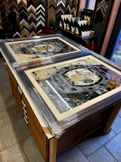 RM003 Original 1/1 Mayfair Double Framed Painting (2025)