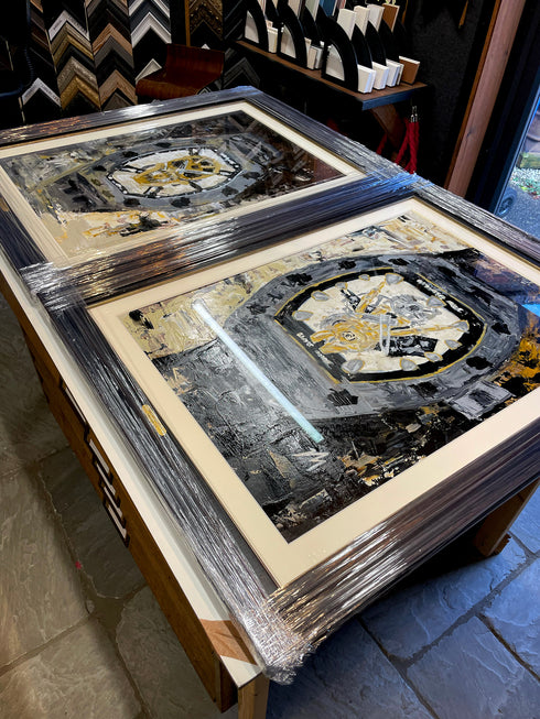 RM003 Original 1/1 Mayfair Double Framed Painting (2025)