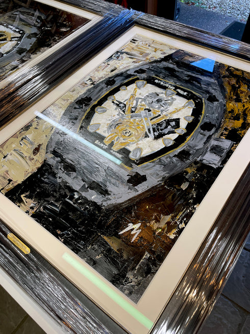 RM003 Original 1/1 Mayfair Double Framed Painting (2025)