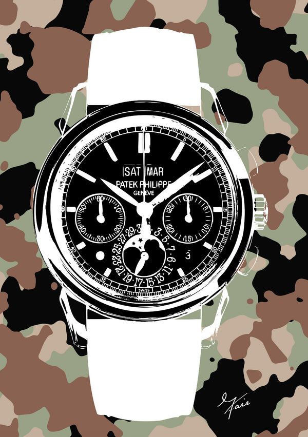 PTK Camo Screenprint 01 Limited Edition Print 1 of 75 - (2015)