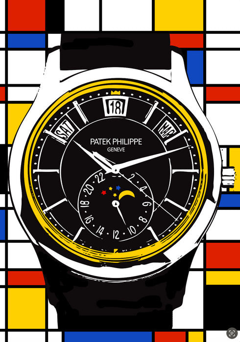 PTK Mondrian Screenprint 01 Limited Edition Print 1 of 75 - (2015)